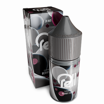 Купить Жидкость для ЭСДН RELL Gray "Ягодная жвачка" 28мл 0мг. Жидкость для ЭСДН RELL Gray "Ягодная жвачка" 28мл 0мг.