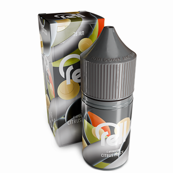 Купить Жидкость для ЭСДН RELL Gray "Взрывной лимон с персиком" 28мл 0мг. Жидкость для ЭСДН RELL Gray "Взрывной лимон с персиком" 28мл 0мг.