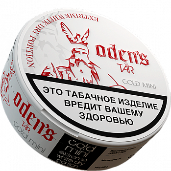 Жевательный табак Odens TAR MINI "COLD DRY" 10гр